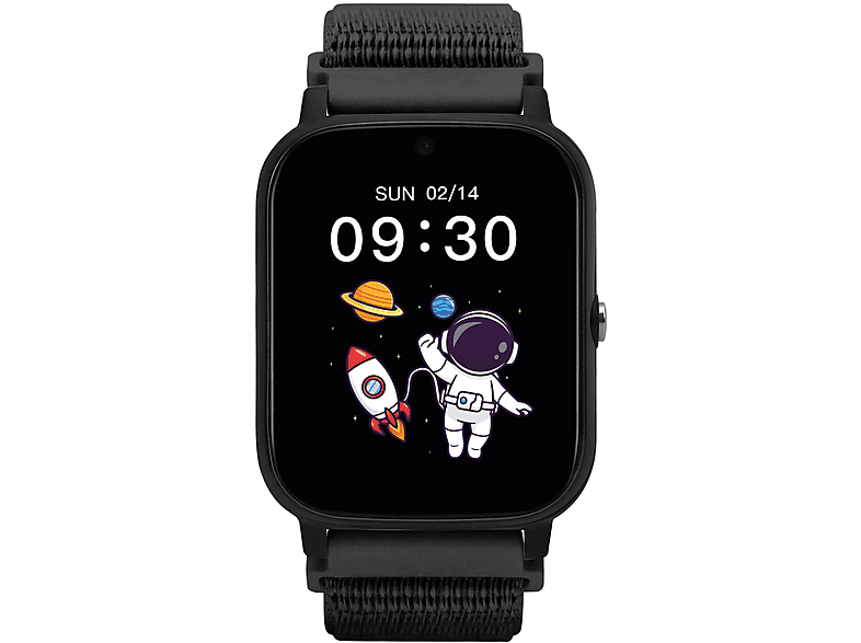 KIDS ELECTRONICS GARETT Smartwatch Silikon, Tech Schwarz