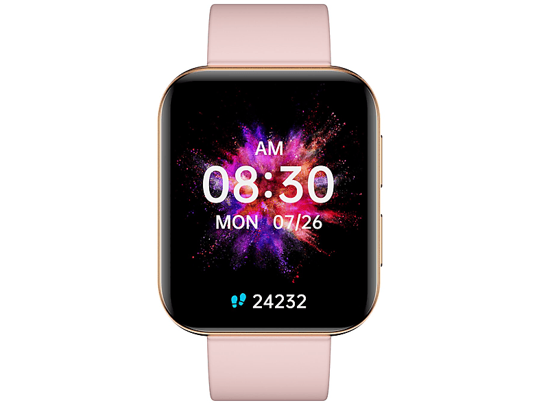 Gold-Rosa ELECTRONICS Silikon, Maxx Amoled GRC GARETT Smartwatch