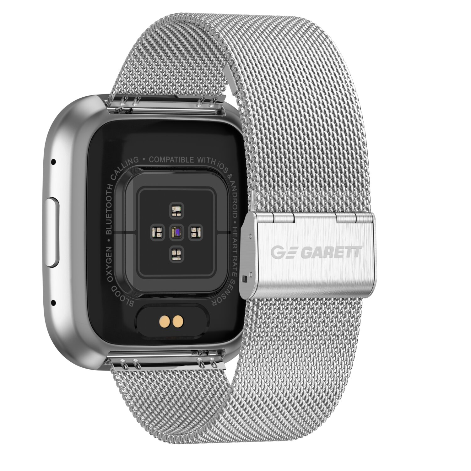 GARETT ELECTRONICS Stahl Stahl, Silber Smartwatch Style GRC