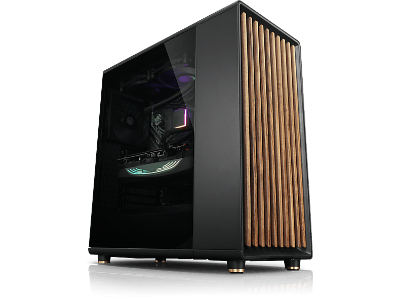 KIEBEL Dark Forest V AMD Ryzen 7 5700X, ohne Betriebssystem, Gaming PC mit AMD Ryzen™ 7 Prozessor, 32 GB RAM, 2 TB SSD, NVIDIA GeForce RTX™ 4060 Ti , 8 GB