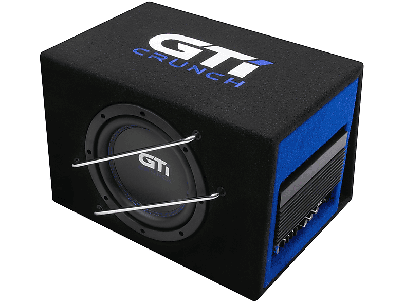 GTI - Aktiver Aktivsubwoofer Crunch Subwoofer BASS Lautsprecher 800A 200mm Active Bassreflex 20cm CRUNCH