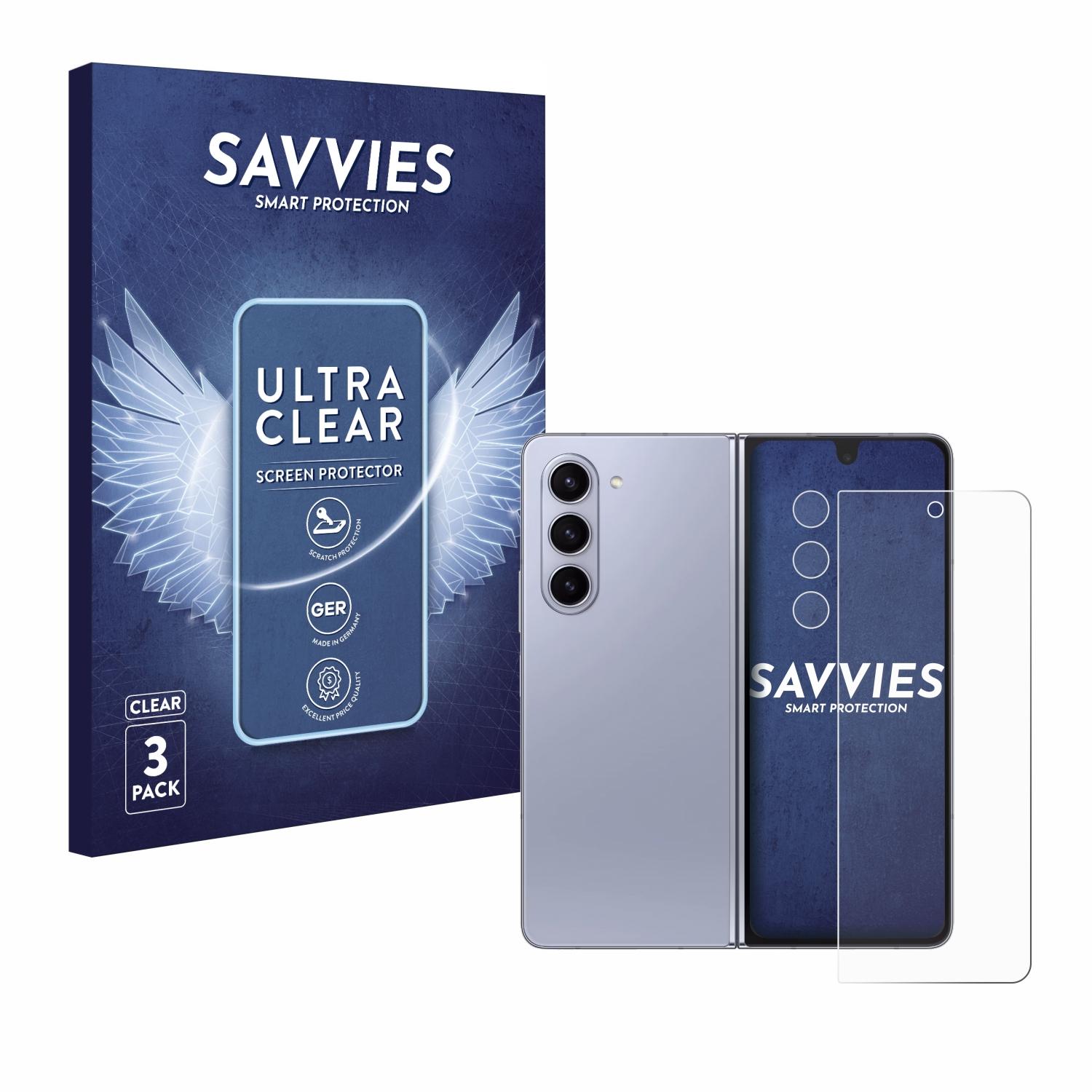 Galaxy SAVVIES Z Fold 5) Samsung Schutzfolie(für 6x klare