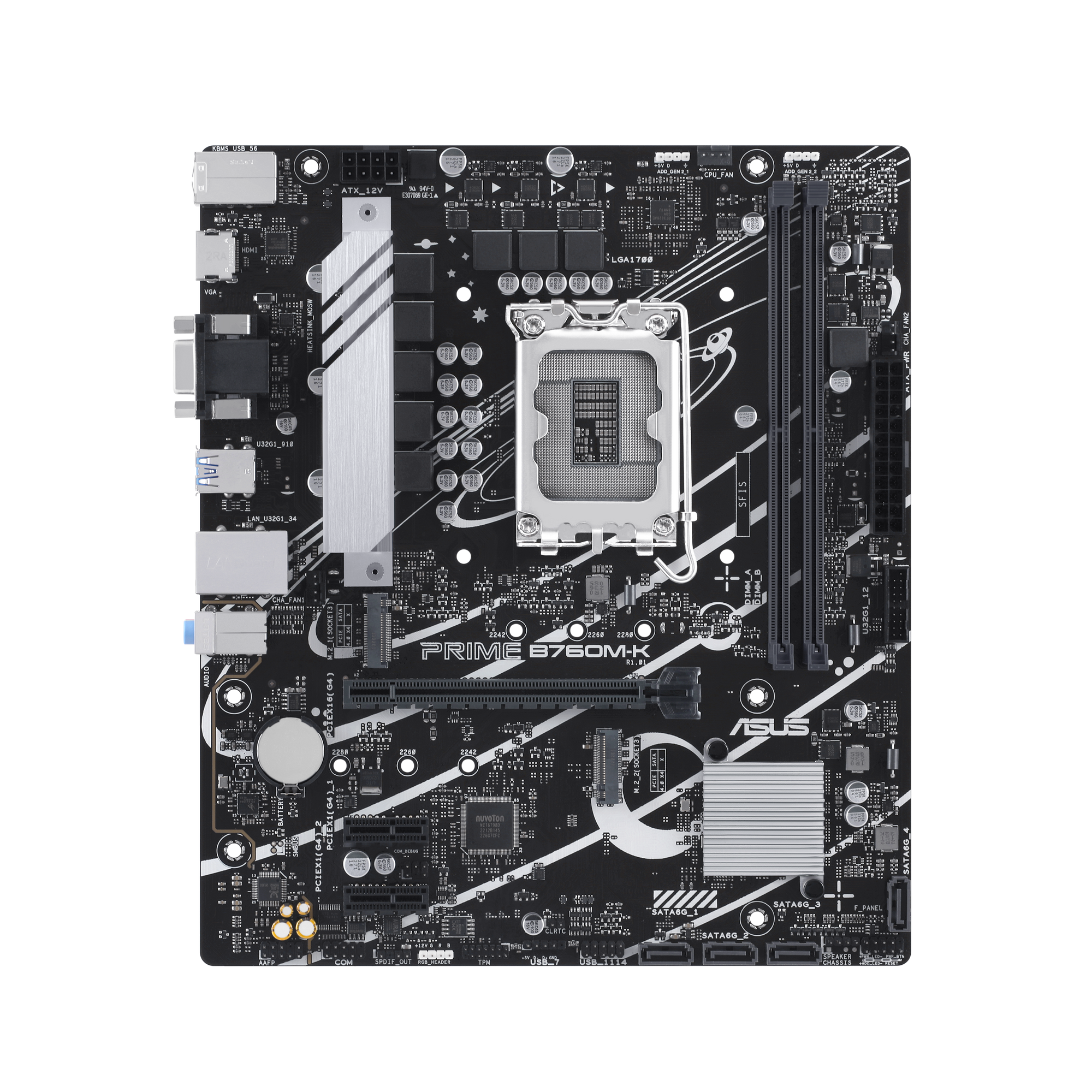 ASUS Prime 8000MHz (OC) Soket 1700 M.2 HDMI Intel B760 DDR5 micro ATX Anakart