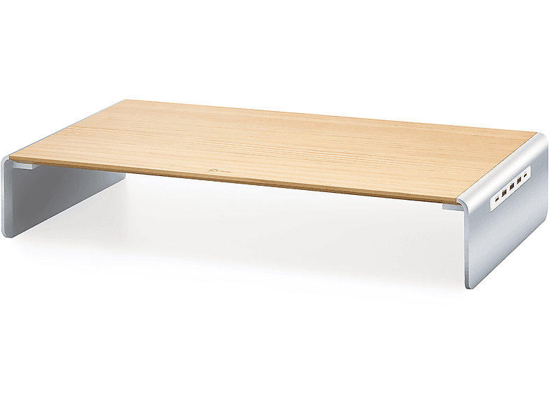 Holz Monitor Ständer mit Docking Station – j5create Europe