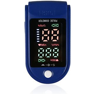 Pulsioxímetro - BYTELIKE Oxímetro Clip de dedo Saturación de pulso PI Oxímetro de monitoreo de frecuencia cardíaca