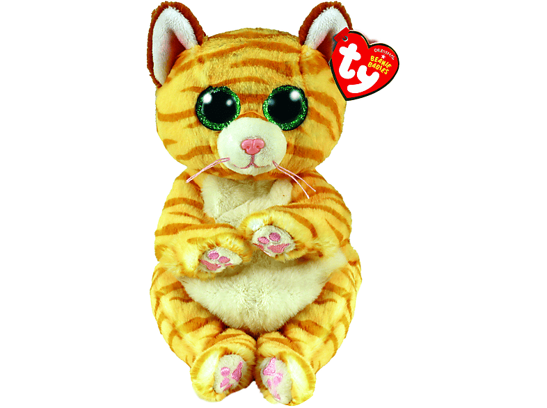 TY Mango Katze Beanie Bellies, Plüschtier 17 cm