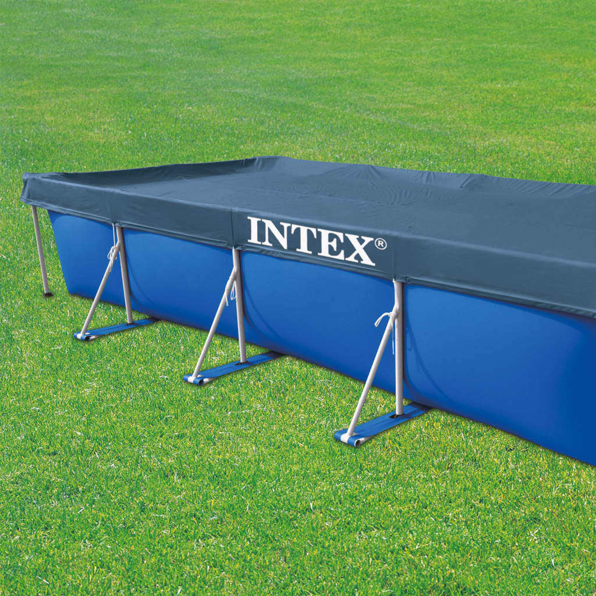 Marineblau 3202775 Poolabdeckung, INTEX