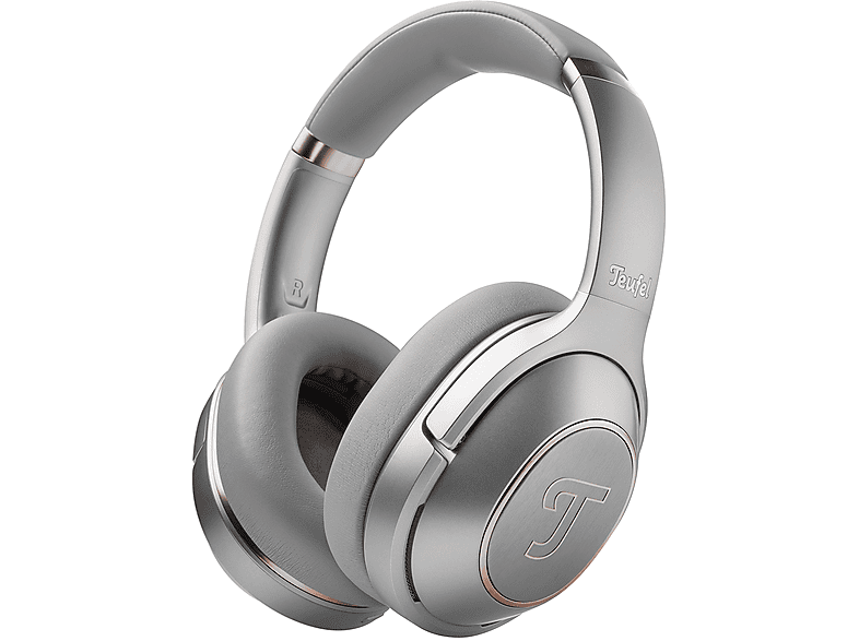 TEUFEL REAL BLUE PRO, Over-ear Kopfhörer Bluetooth Titanium Grey | Bluetooth-Kopfhörer