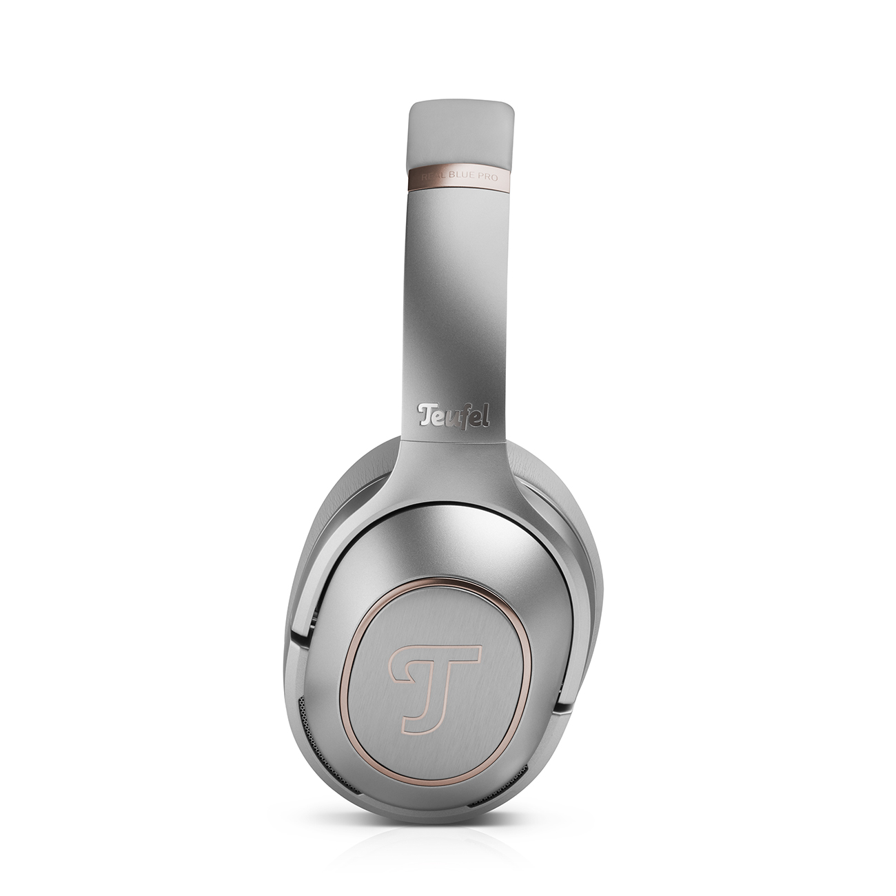 TEUFEL REAL BLUE PRO, Bluetooth Over-ear Kopfhörer Grey Titanium