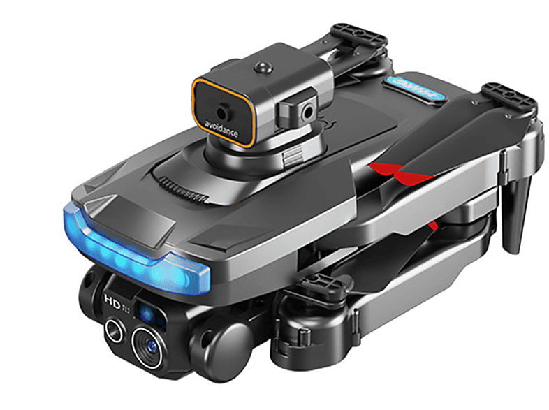BYTELIKE Drohne Fluss optischer Fernsteuerung Spielzeug feste Höhe Drohne, Quadcopter schwarz Echtzeit-Luftbildfotografie