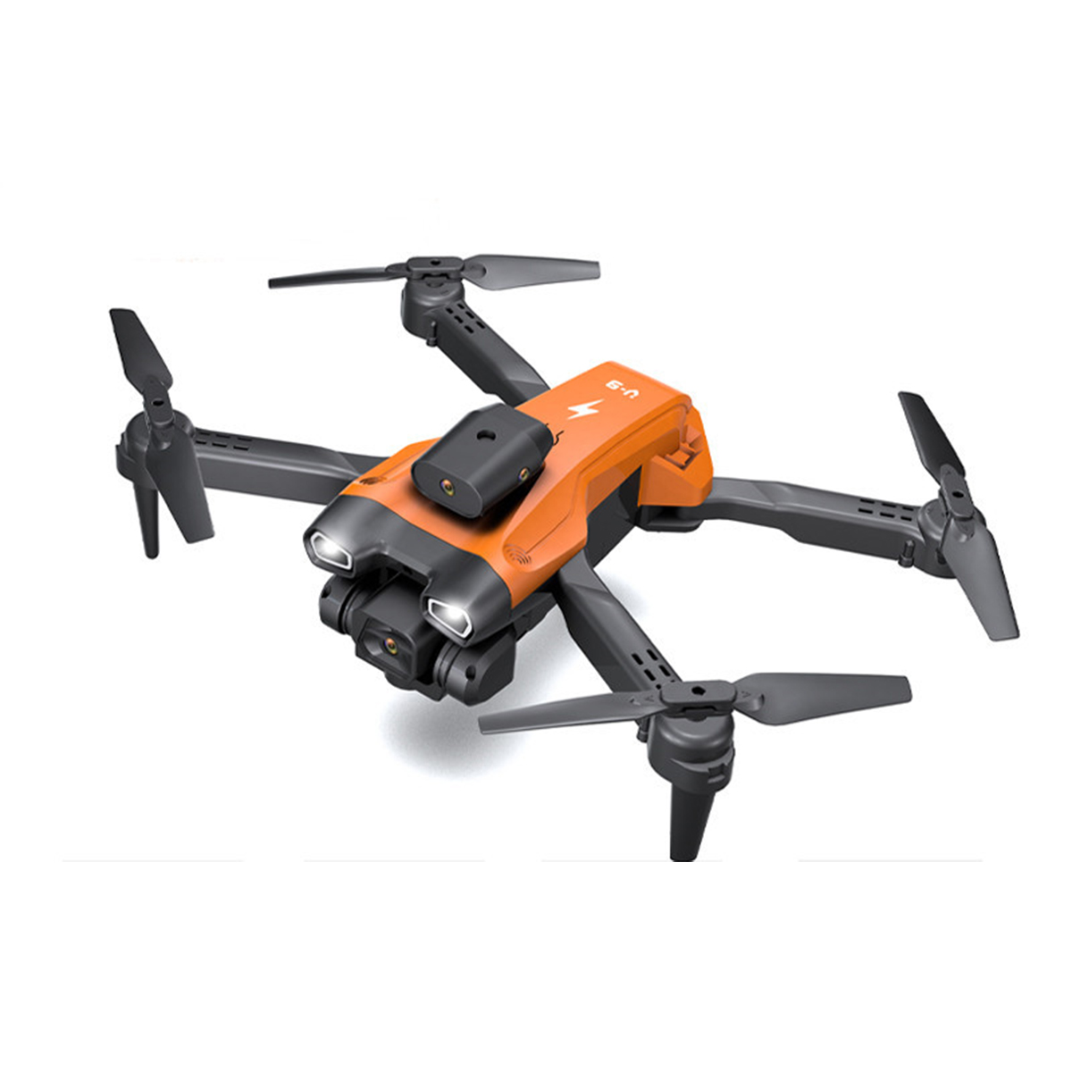 fest Echtzeit-Luftbildfotografie hoch orange Fluss HD Drohne BYTELIKE Drohne, optischer Quadcopter