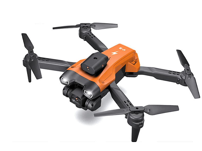 BYTELIKE Drohne Quadcopter HD Echtzeit-Luftbildfotografie optischer Fluss fest hoch Drohne, orange