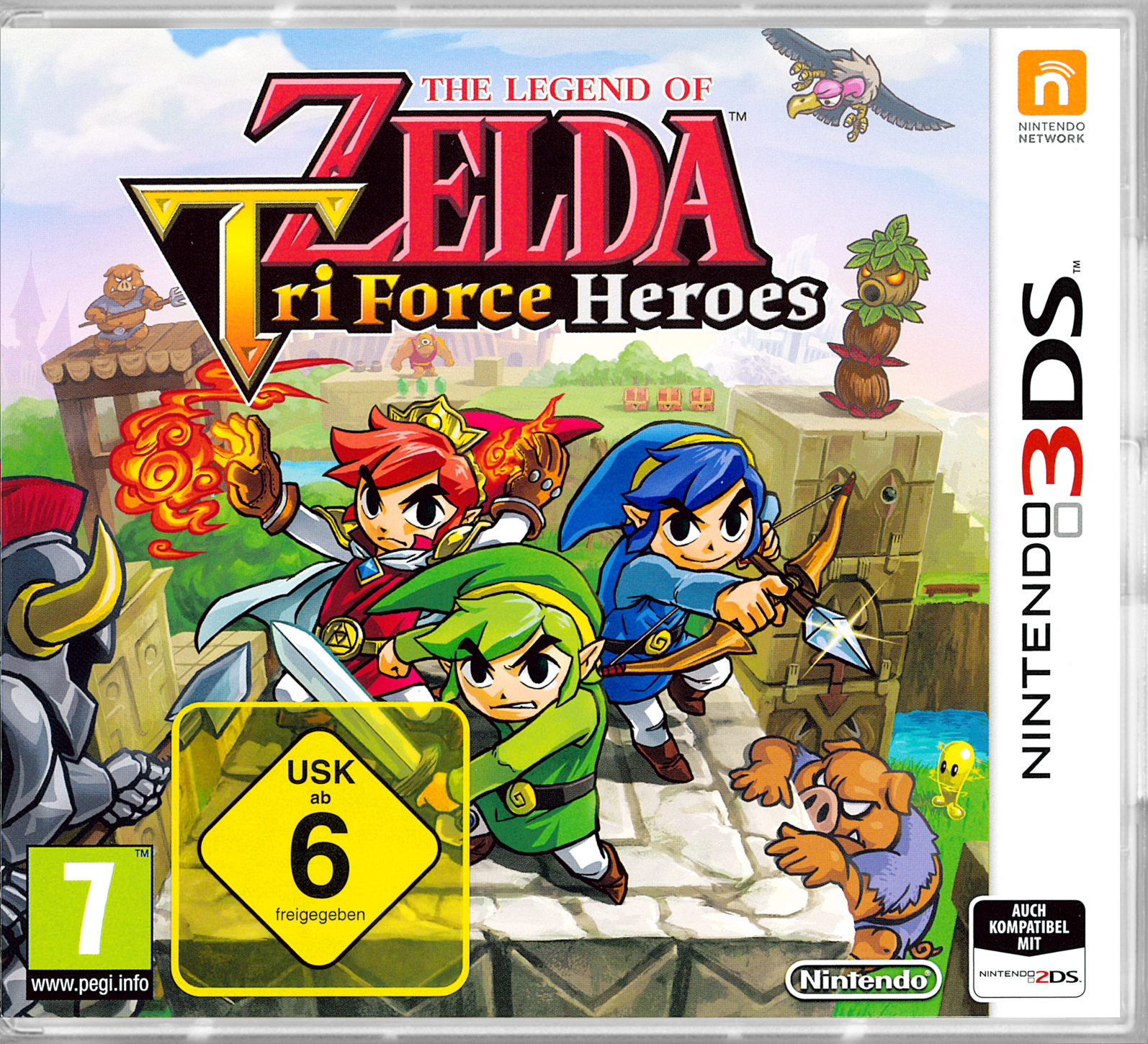 Budget 3DS] - of 3DS Heroes Zelda Triforce [Nintendo Zelda Legend The