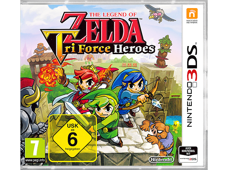 Zelda Triforce Heroes 3DS Budget The Legend of Zelda - [Nintendo 3DS]