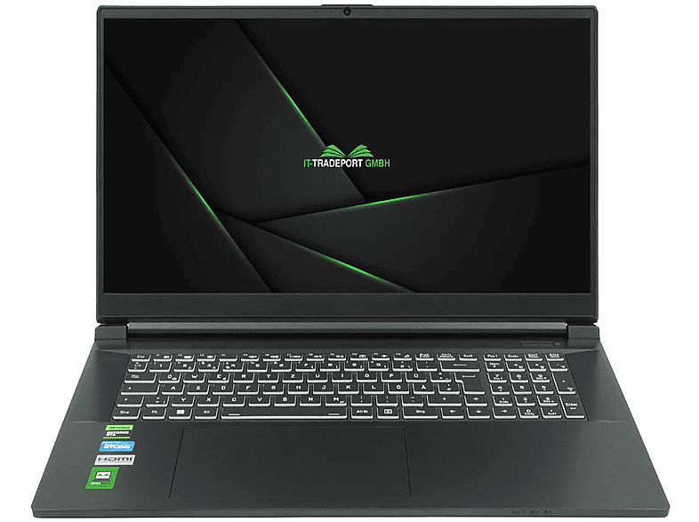 IT-TRADEPORT JodaBook \'Gaming\' N17, fertig eingerichtet, 144Hz, Office 2021 Pro, Notebook mit 17,3 Zoll Display, Intel® Core™ i9 Prozessor, 64 GB RAM, 4000 GB SSD, NVIDIA GeForce RTX 4060, Schwarz