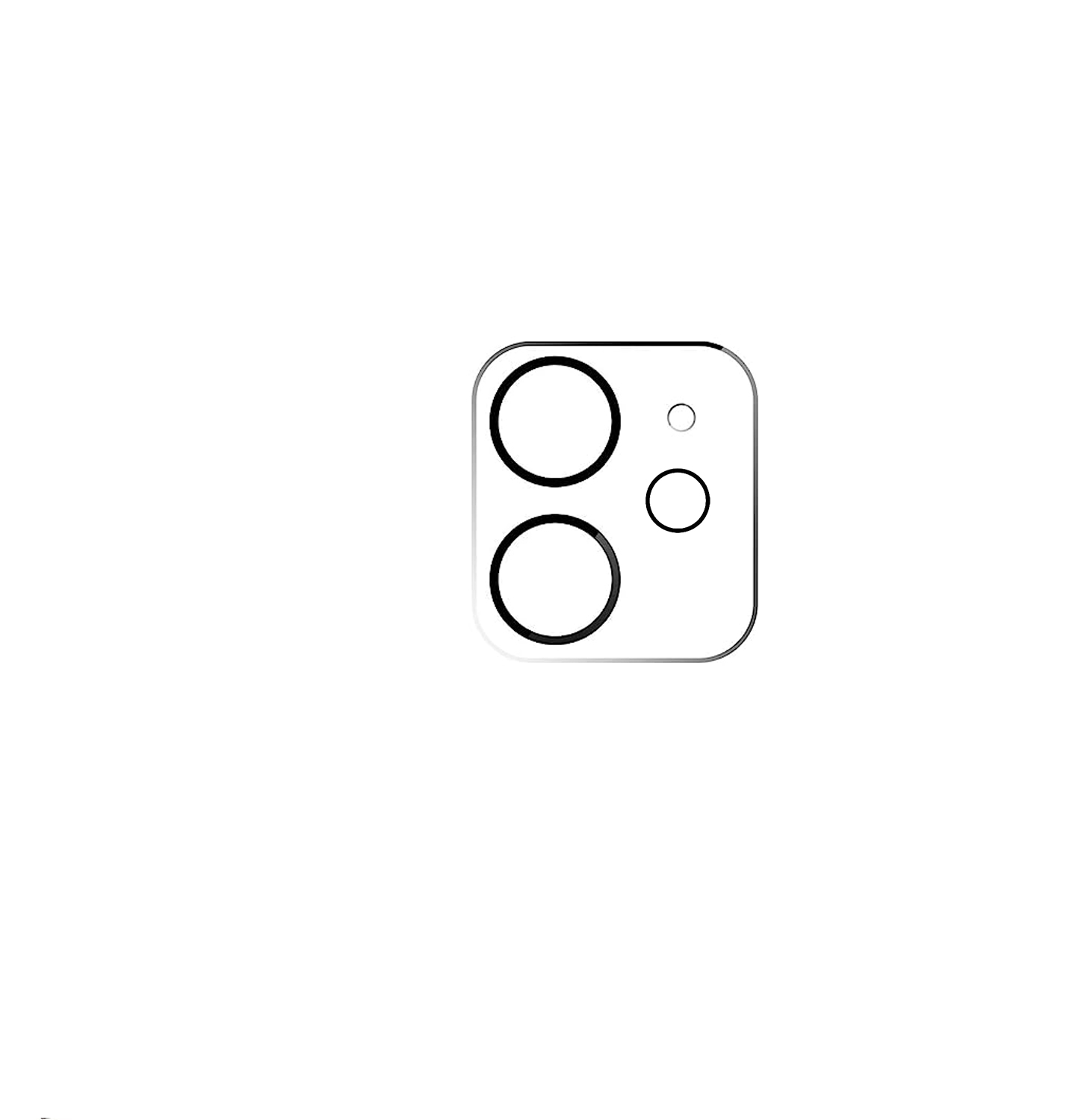VENTARENT iPhone Camera Kameraschutz(für Apple iPhone 12) iPhone