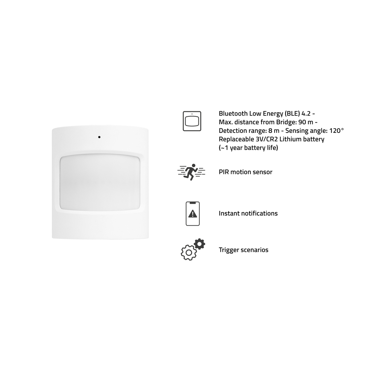 HOMBLI Kit EU HBSP-0109 SMART BLUETOOTH Weiß SENSOR PACK Sensor