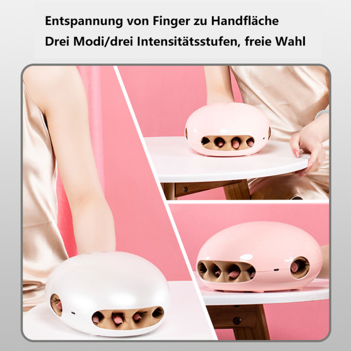BYTELIKE Handmassagegerät Handmassagegerät Hot Fingergelenk Physiotherapie Palm Airbag Handmassagegerät Massager Kneten