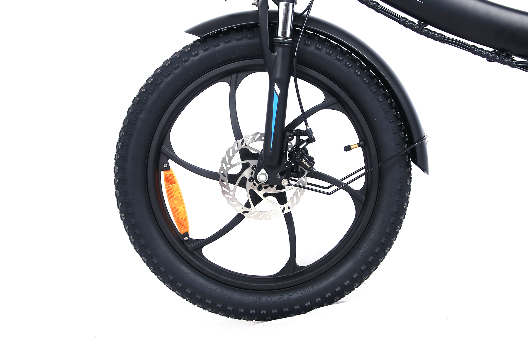 Schwarz) Kompakt-/Faltrad Zoll, 48-V-15-Ah-Akku Unisex-Rad, (Laufradgröße: ONESPORT E-Bike 20