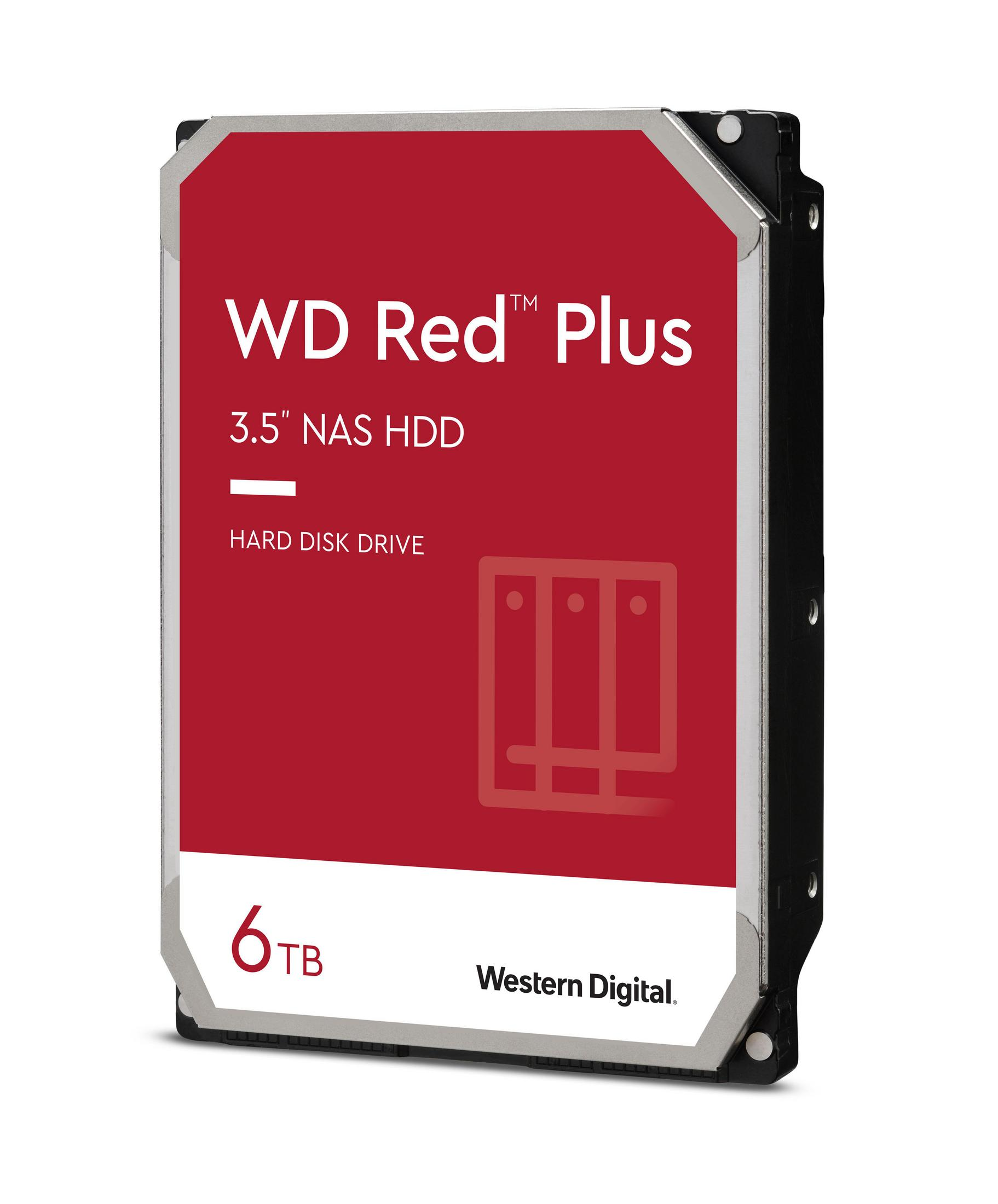 WD WD60EFZX RED PLUS 6TB, 6 TB, HDD, 3,5 Zoll, intern | MediaMarkt