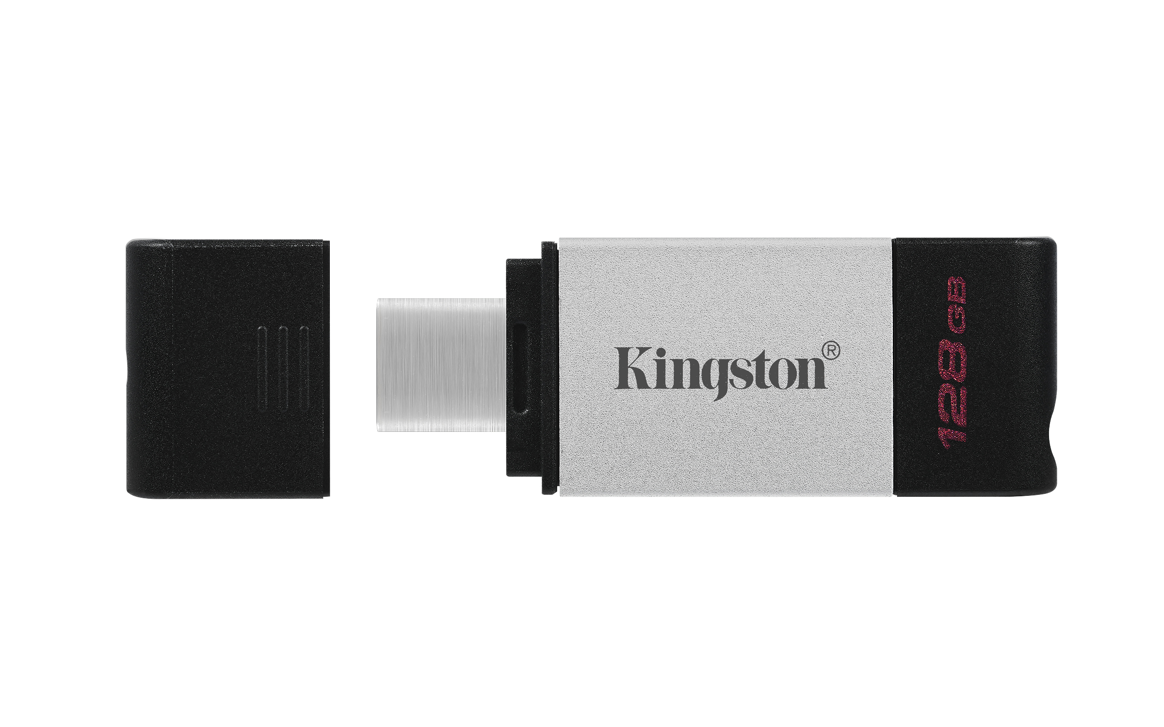 KINGSTON DT80/128GB USB Stick (Schwarz, 128 GB)