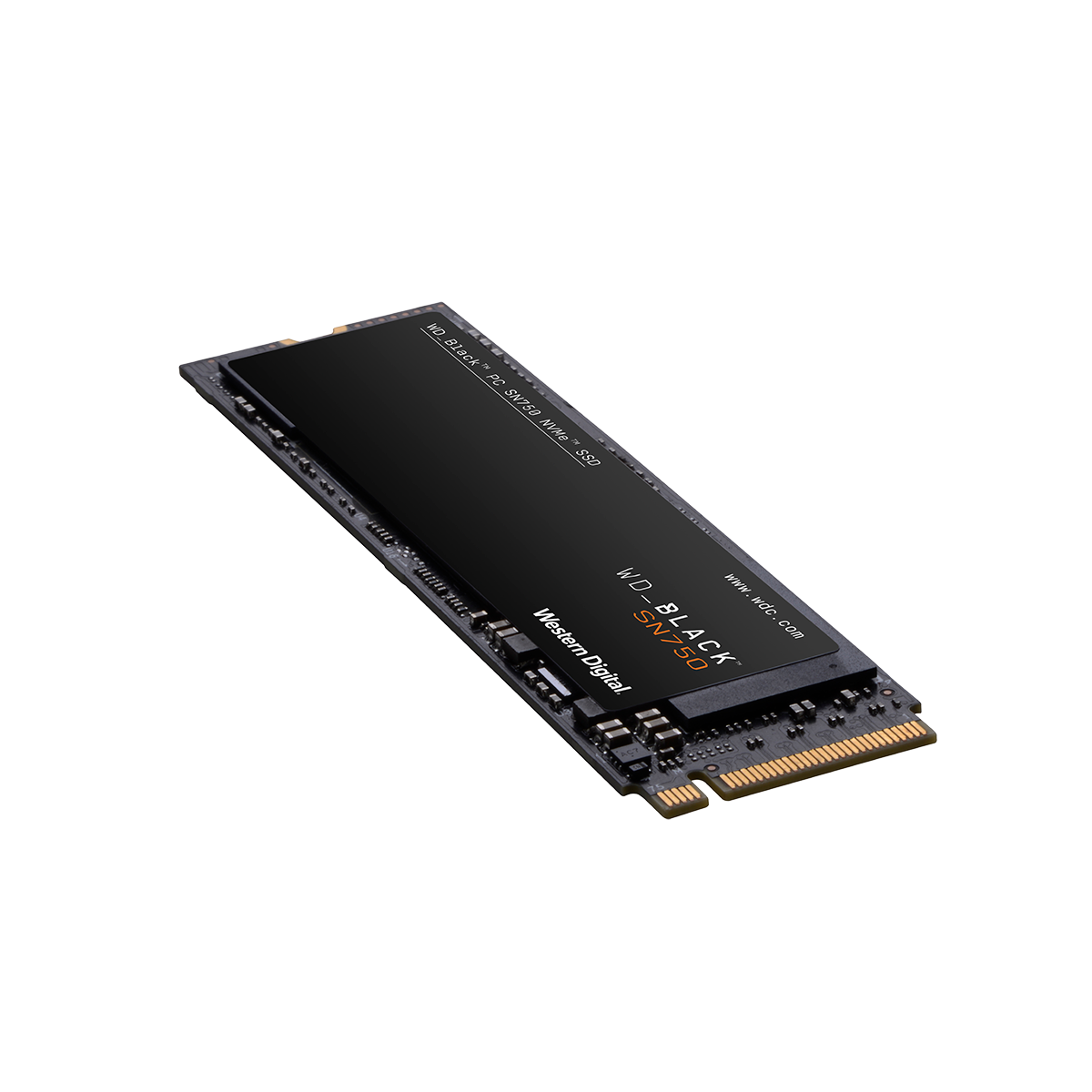 WESTERN DIGITAL WDS500G3XHC BLACK SSD, 500 intern GB, NVME 500GB SN750 HEATSINK