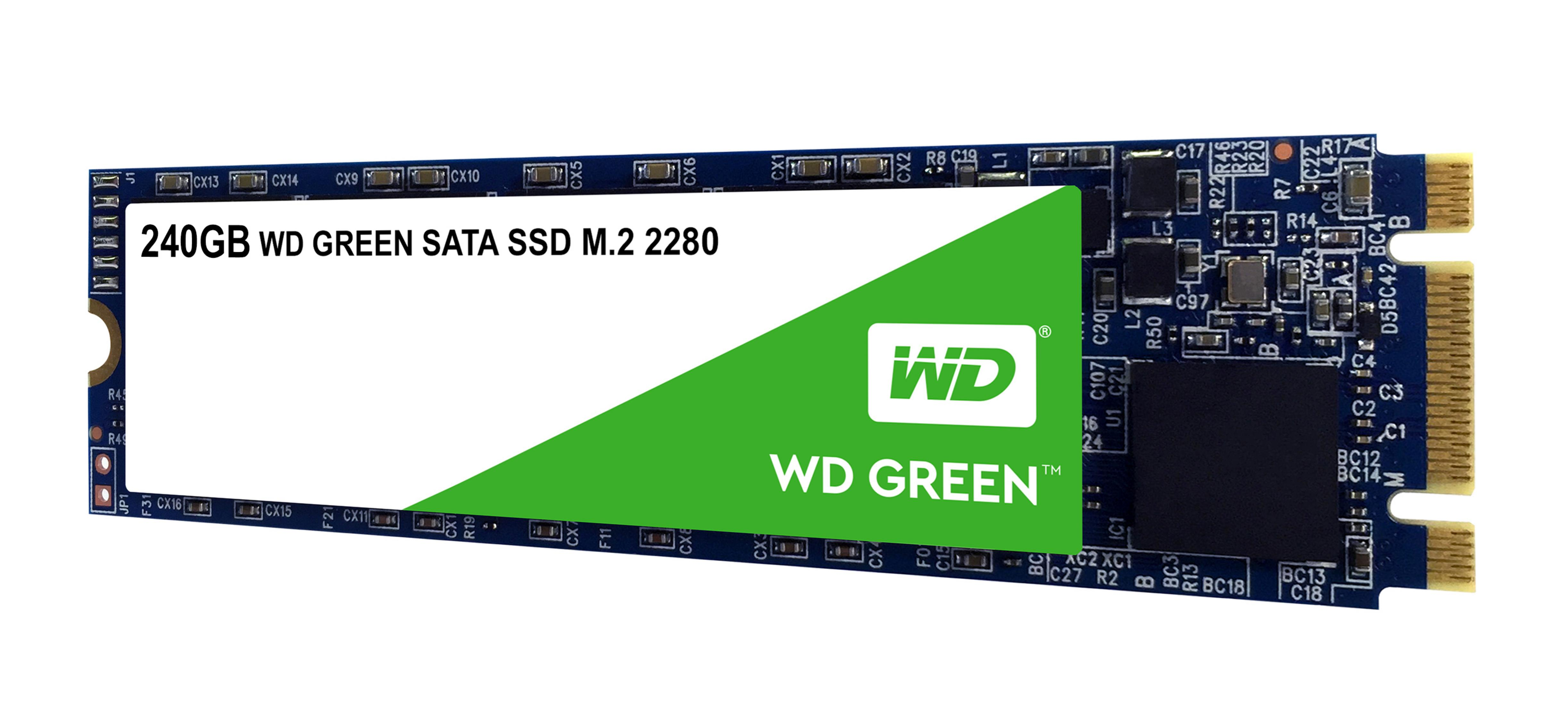 Green, WESTERN DIGITAL GB, SSD, intern 240