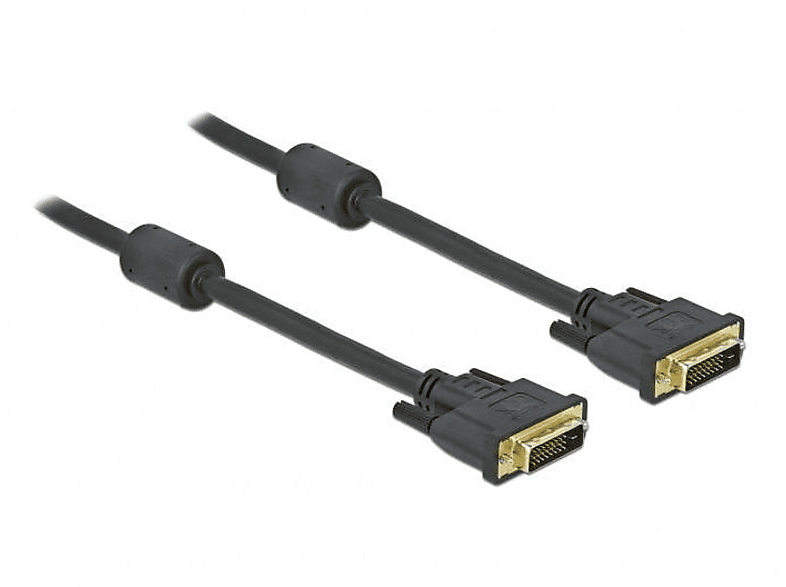 DELOCK DELOCK Kabel DVI 24+1 St <gt/> DVI St 1m Audio, Video, Display & TV & & Optionen & Zubehör, Schwarz