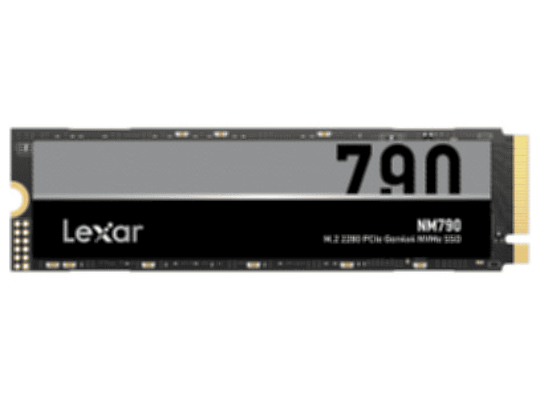 LEXAR NM790, 4000 intern SSD, 2,5 GB, Zoll