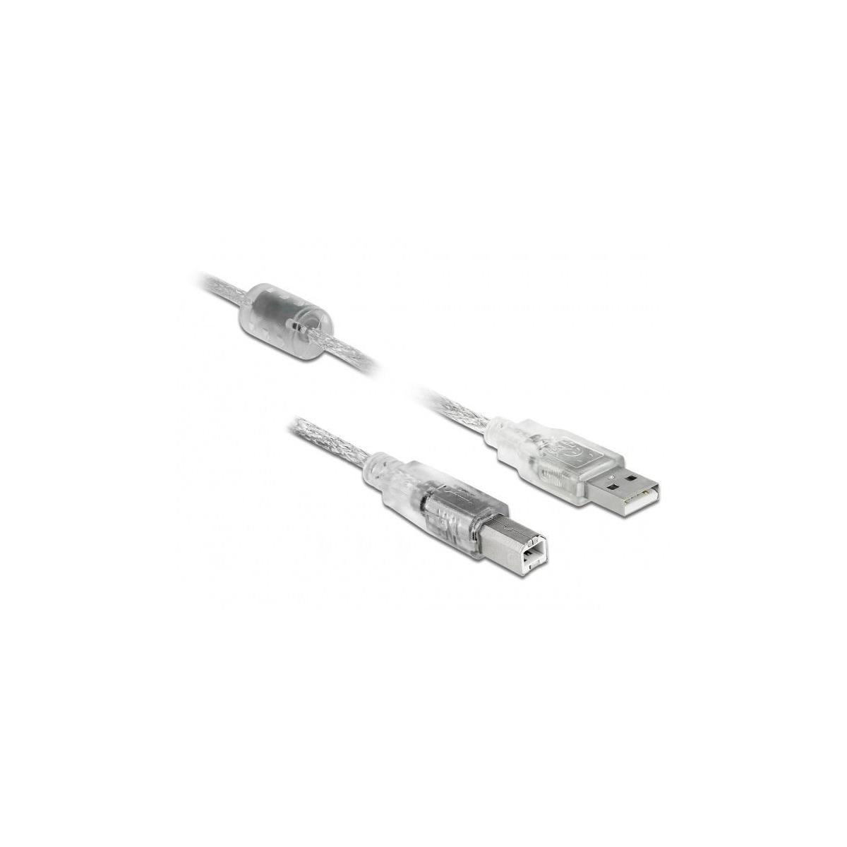DELOCK Kabel, USB 83894 Transparent