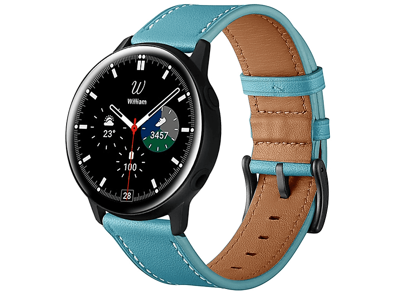 Pro / / Armband, Blau mm Ersatzarmband, 6 5 WIGENTO mm, 45mm / Watch Samsung, Kunstleder 47 4 5 44 43 6 4 Classic / 42 mm Galaxy 46 40 / / Watch Watch