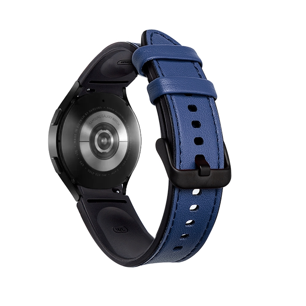 Ersatzarmband, Kunstleder Armband, Design 5 47 43 Classic Pro WIGENTO 6 5 Galaxy Watch 45mm / Watch / 42 Watch / / Blau 46 44 4 4 mm mm mm, 6 / Samsung, 40 /