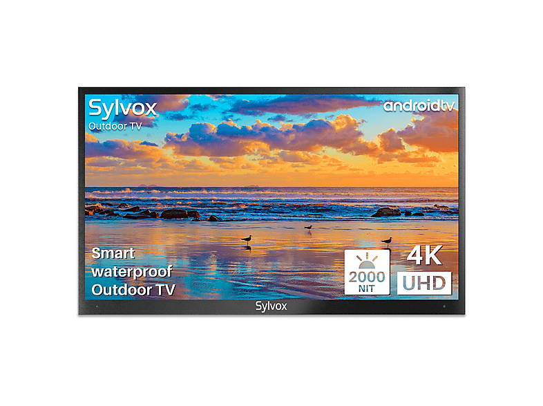 SYLVOX Pool pro 75 Zoll Smart Outdoor TV OT75A2KEGEEU TV (Flat, 75