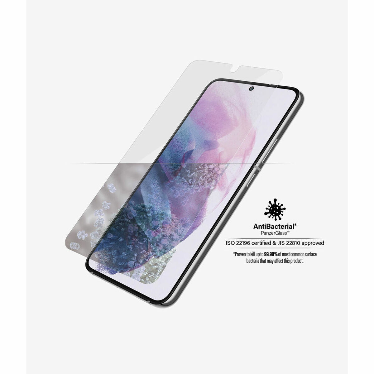 PANZER GLASS Ultra-Wide Fit Displayschutz(für Samsung Galaxy S22)