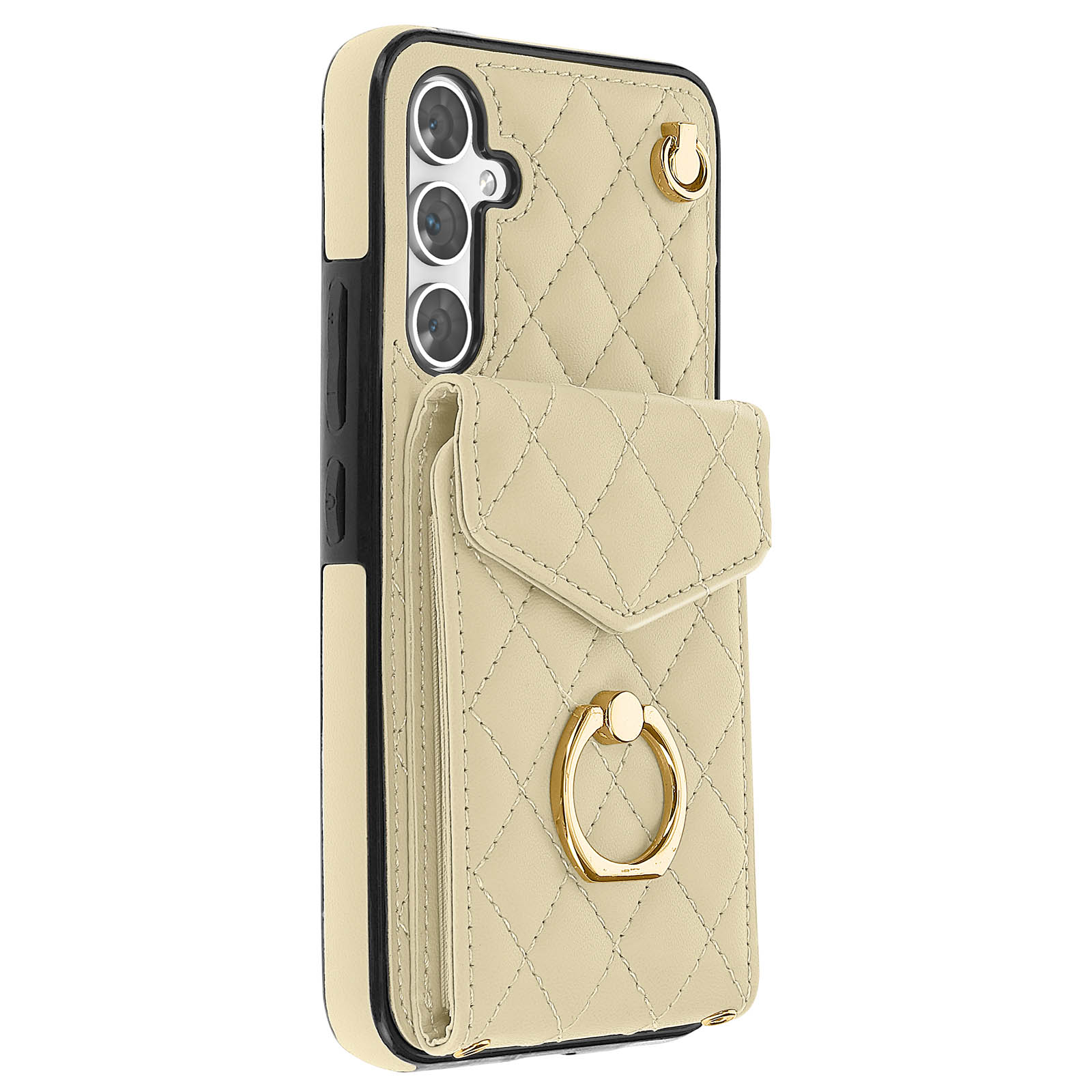 AVIZAR Crossbody 5G, Samsung, Galaxy A54 Backcover, Series, Gelbgrau