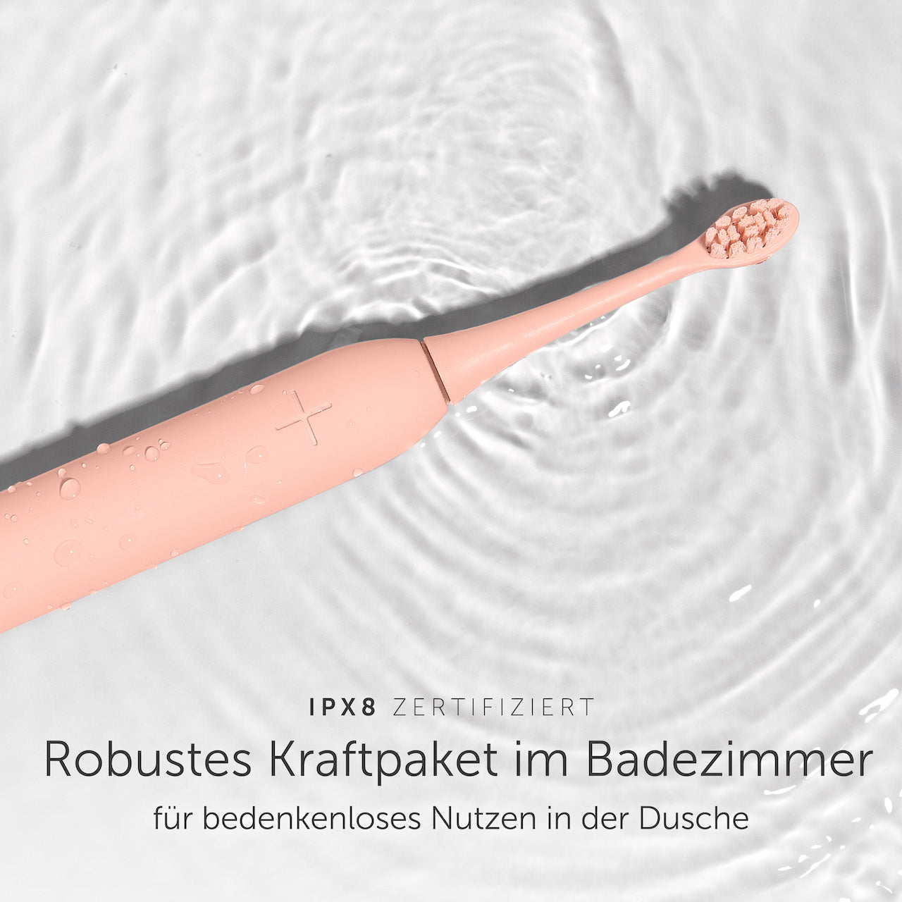 Elektrische Zahnbürste WONDERSMILE Rosa Schallzahnbürste Pro