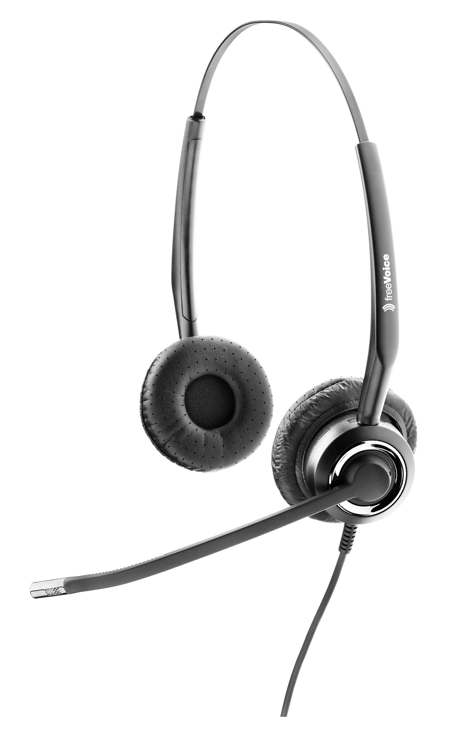 FREEVOICE SoundPro 310 Duo NC, Headset Over-ear Schwarz
