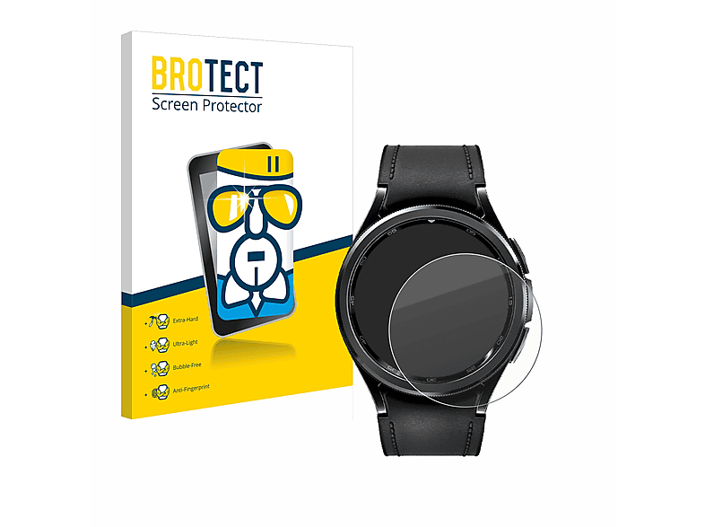 BROTECT Airglass klare Schutzfolie(für Samsung Galaxy Watch 6 Classic (43 mm))