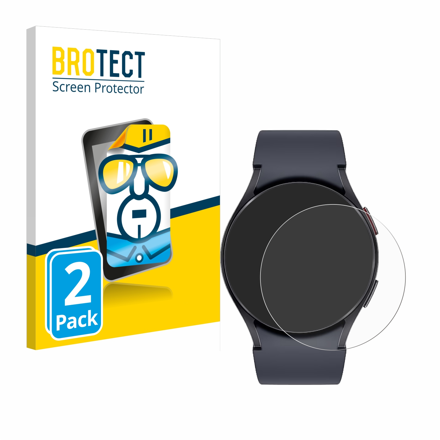 Watch klare 6 mm)) Schutzfolie(für Galaxy Samsung (44 2x BROTECT