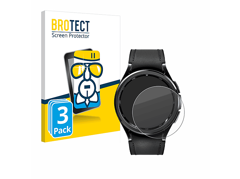 Watch 6 Samsung (43 3x klare Airglass Galaxy BROTECT Classic mm)) Schutzfolie(für