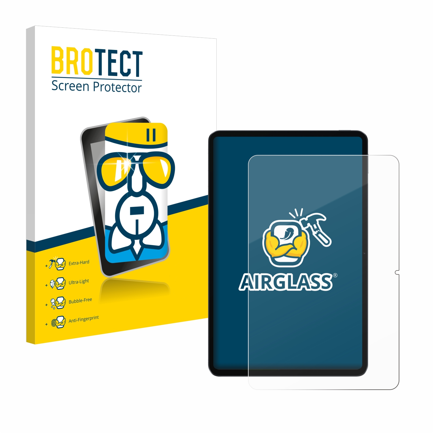 Xiaomi Pad BROTECT klare 6) Schutzfolie(für Airglass