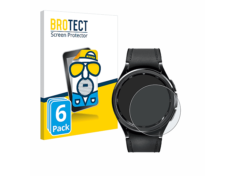 BROTECT 6x matte mm)) Schutzfolie(für Samsung Watch 6 Galaxy Classic (43