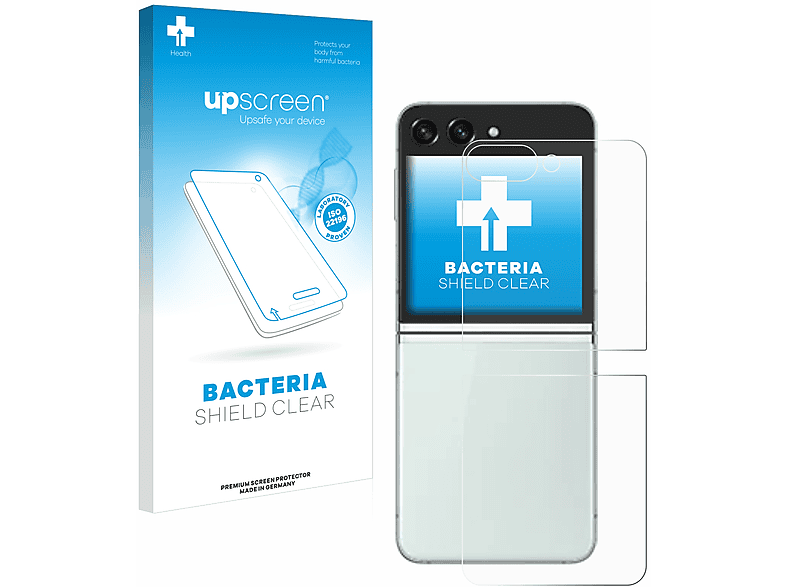 UPSCREEN antibakteriell klare Schutzfolie(für Samsung Galaxy Z Flip 5)