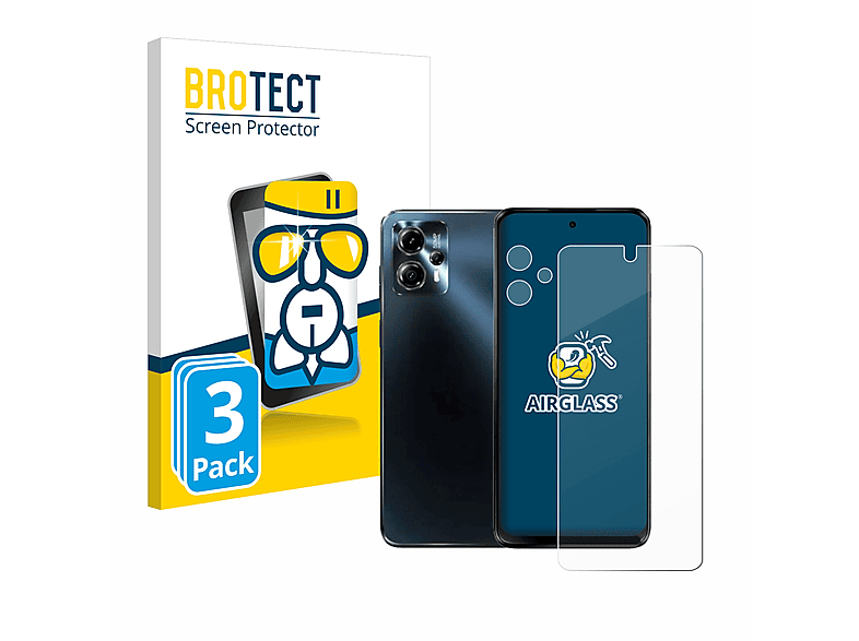 Motorola Moto 3x BROTECT Airglass Schutzfolie(für klare G13)