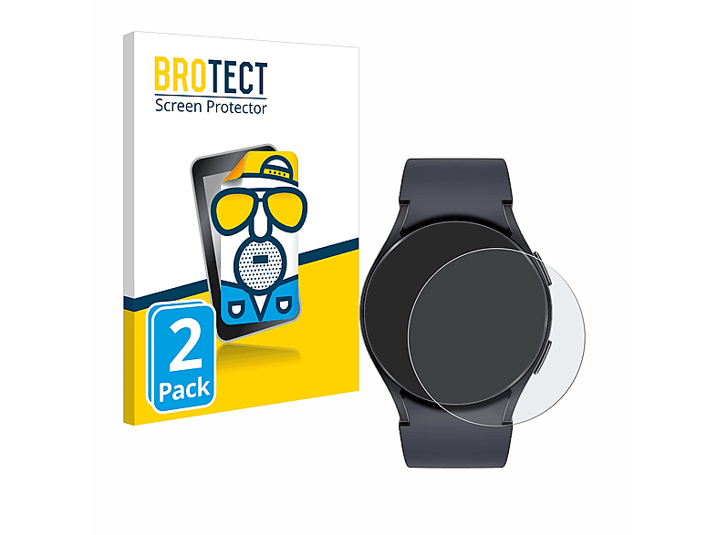 BROTECT 2x matte Schutzfolie(für Samsung Galaxy Watch 6 (44 mm))