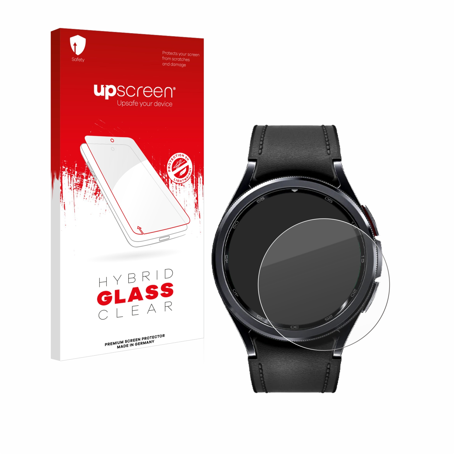 UPSCREEN klare Schutzfolie(für Samsung Galaxy Watch (43 mm)) 6 Classic