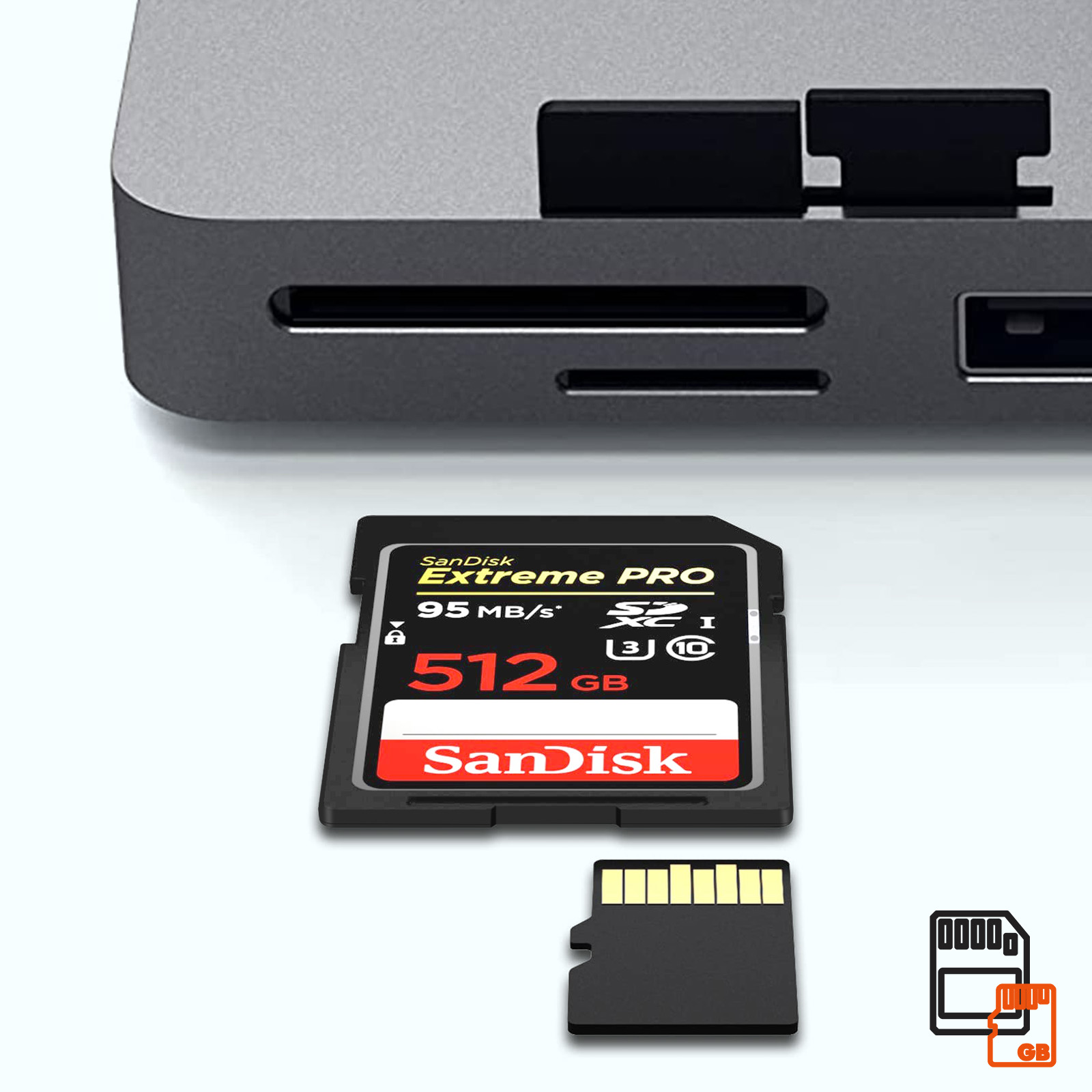 CLAMP Silber ST-TCIMHS SATECHI USB TYPE-C HUB PRO Hub/Kartenleser, SILVER