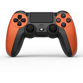 Gamepad  - IG33002 NK, PC, PS4, Cable, Inalámbrica, Con o sin cable, Naranja