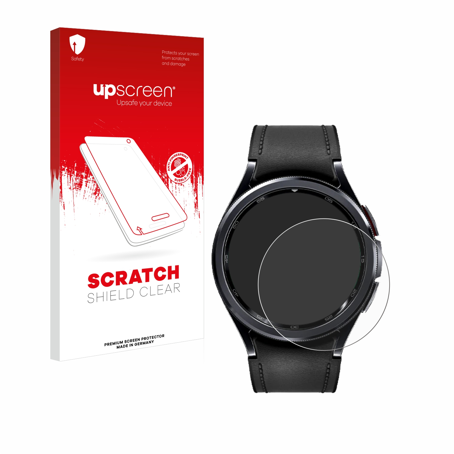 Galaxy Classic 6 Samsung Watch mm)) UPSCREEN Kratzschutz Schutzfolie(für (43 klare