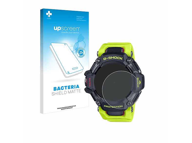 UPSCREEN antibakteriell entspiegelt matte Schutzfolie(für Casio G-Shock GBD-H2000) | Smartwatch Schutzfolien & Gläser